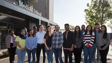 Photo of med grads 2019