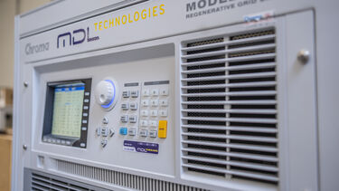 Photo of 30kVA Chroma Regenerative Grid Simulator