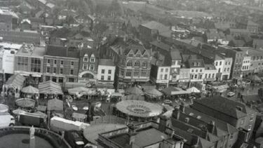 Aerial view of Boston Fair c1965, David Braithwaite Collection
