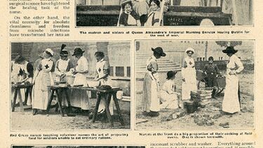 Figure 3. 12th September 1914 – ‘Angels of Mercy Prepare to Play Their Part’ (University of Sheffield, Special Collections).