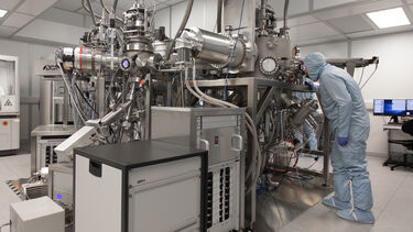 A Molecular Beam Epitaxy System for Quantum Technologies