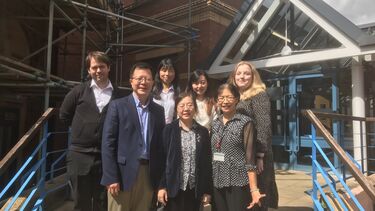 Liverpool CI and Sheffield CI staff visiting Bartolome House