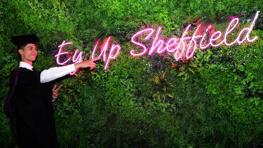 Neon sheffield sign