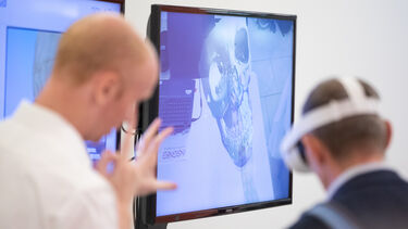 Virtual Reality demonstration at Insigneo Showcase 2022