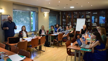 A photo of MIGREC Summer School participants Day 2