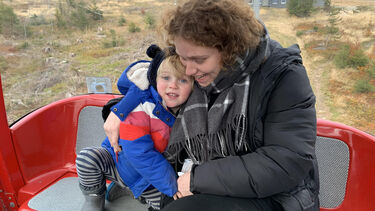 DLL ambassador Annie with her son