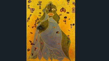 Chris Ofili’s The Holy Virgin Mary