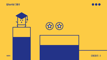 A screenshot from the Level Up Your Academic Skills video - Grad Cap