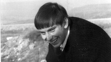 Stephen John Thompson on Bradwell Moor around 1968 or 1969