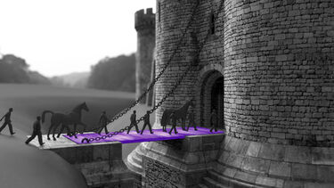castle drawbridge