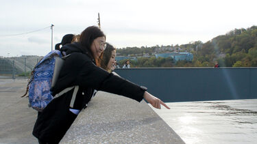 Second year Landscape Architecture students in Paris