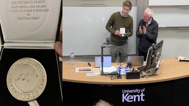 Wain Medal presented to Matt Johnson