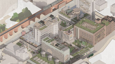 Student work from Studio Housing the Public