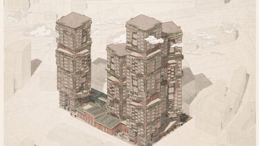 Student work from Studio Housing the Public