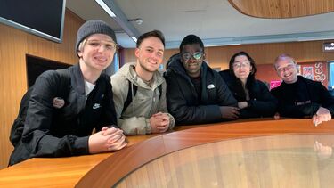 SLC students in Jessop West