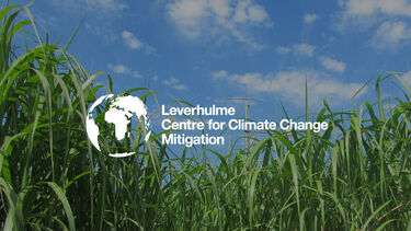 LC3M globe outline logo and centre title in white text against a field of green crops and blue sky