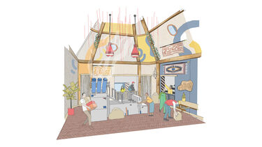 Student work from Studio In Process