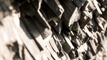 A close up photo of basalt rock