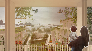 Student work from Studio Degrowth