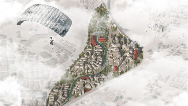 Student work from Studio Degrowth