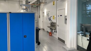 Laboratory for Verification & Validation defibrillator location - corridor