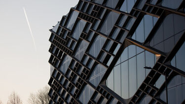 Diamond building exterior