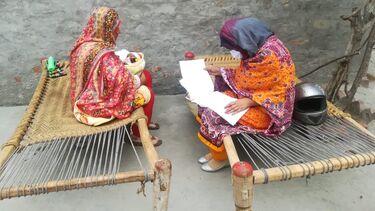 Exit interview with a woman whose delivery was observed in Pakistan