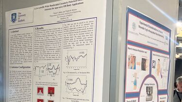 Image of Tarek's poster at EuCap