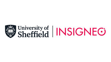 The University of Sheffield and Insigneo logo
