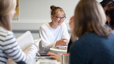 Students in a seminar