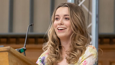 Laura Bradley Alumna Speech at Sheffield University Management School Prize Giving Ceremony 17 July 2023