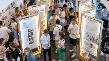 The crowd at the 2023 summer exhibition