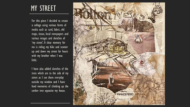 Example of portfolio work