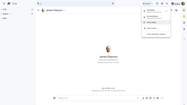 Change google chat notifications screenshot