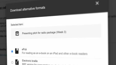 Blackboard Ally Screenshot