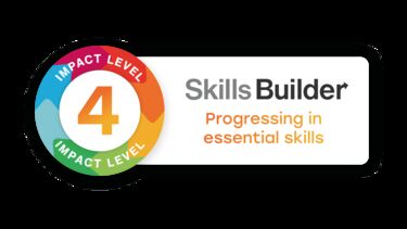 Skills Builder level 4 accreditation badge