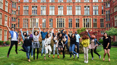 Students celebrating