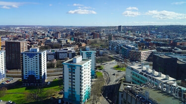 Sheffield cityscape