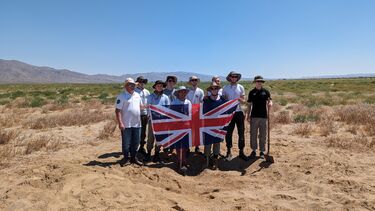 Photo of the Faculty of Engineering Sunride team