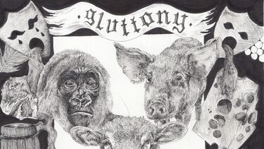 Gluttony art work