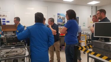 Image of the guests for the launch of the Yoran Project