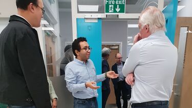 Image of the guests for the launch of the Yoran Project