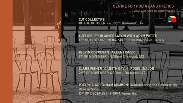 Centre for Poetry and Poetics Presents:Autumn 2023