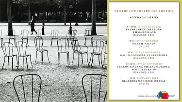 Centre for Poetry and Poetics Autumn 2022 Series