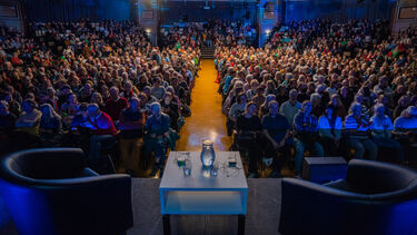 Crowded Octagon venue