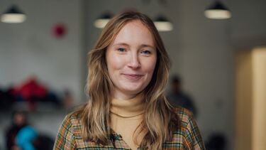 Photograph of Sarah Sharp smiling