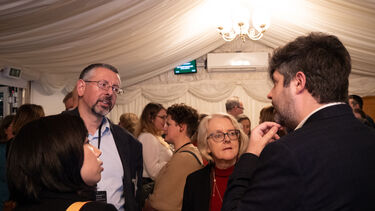 UK AgeNet conference Healthy Lifespan - attendees networking