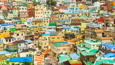 Picture of neighborhood in Busan Korea