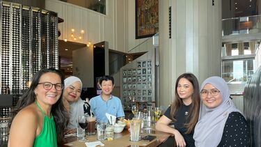 Guest at Management School Alumni Reunion Kuala Lumpur July 2023