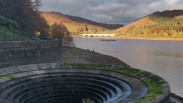 A view of Ladybower reservoir, Peak District